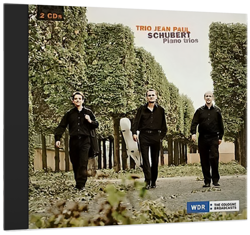 Cover of Trio Jean Paul's „Schubert Piano Trios“
