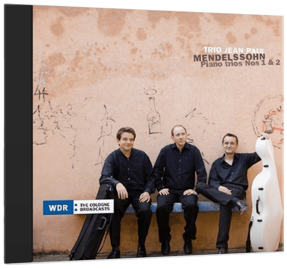 Cover of „Mendelssohn Piano Trios Nos. 1 & 2“ by Trio Jean Paul