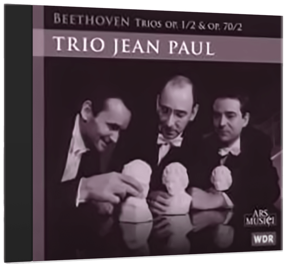 Cover von Trio Jean Pauls „Beethoven Trios op. 1/2 + op. 70/2“